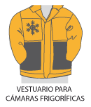 Vestuario para camaras frigorificas