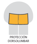 Protección dorsolumbar